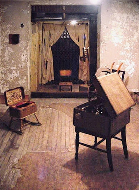 roller skates, shoes, assemblage