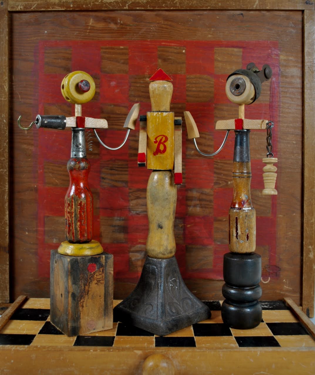 roller skates, shoes, assemblage